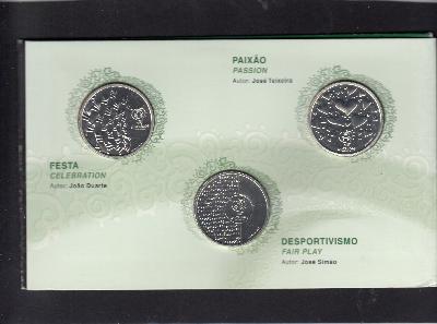 Beschrijving: 3 x 8 Euro SOCCER 2004 ORIGIN.SET(3)